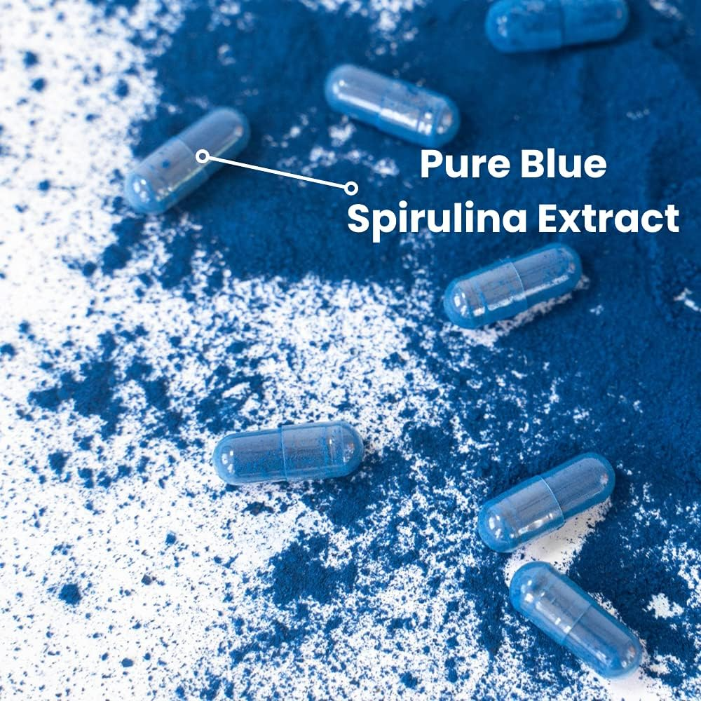 Ocean Rx Organic Pure Blue Spirulina Capsules - 30 Count