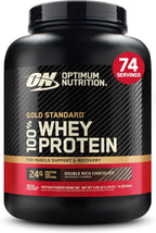 Optimum Nutrition Gold Standard 100% Whey Protein Powder, Double Rich Chocolate, 1 Pound