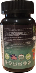 Organic Irish Sea Moss, Black Seed Oil, Ashwagandha, Turmeric,Ginger Capsule