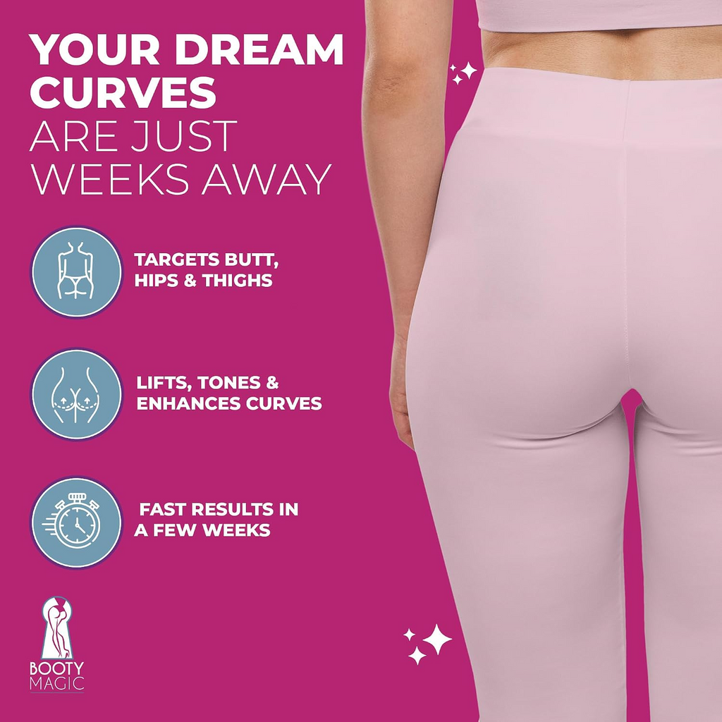 Booty Magic Butt Enhancement Capsules - 60 Count