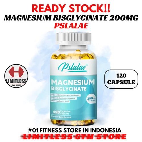 Pslalae Magnesium Bisglycinate 200mg _ 120 Capsules