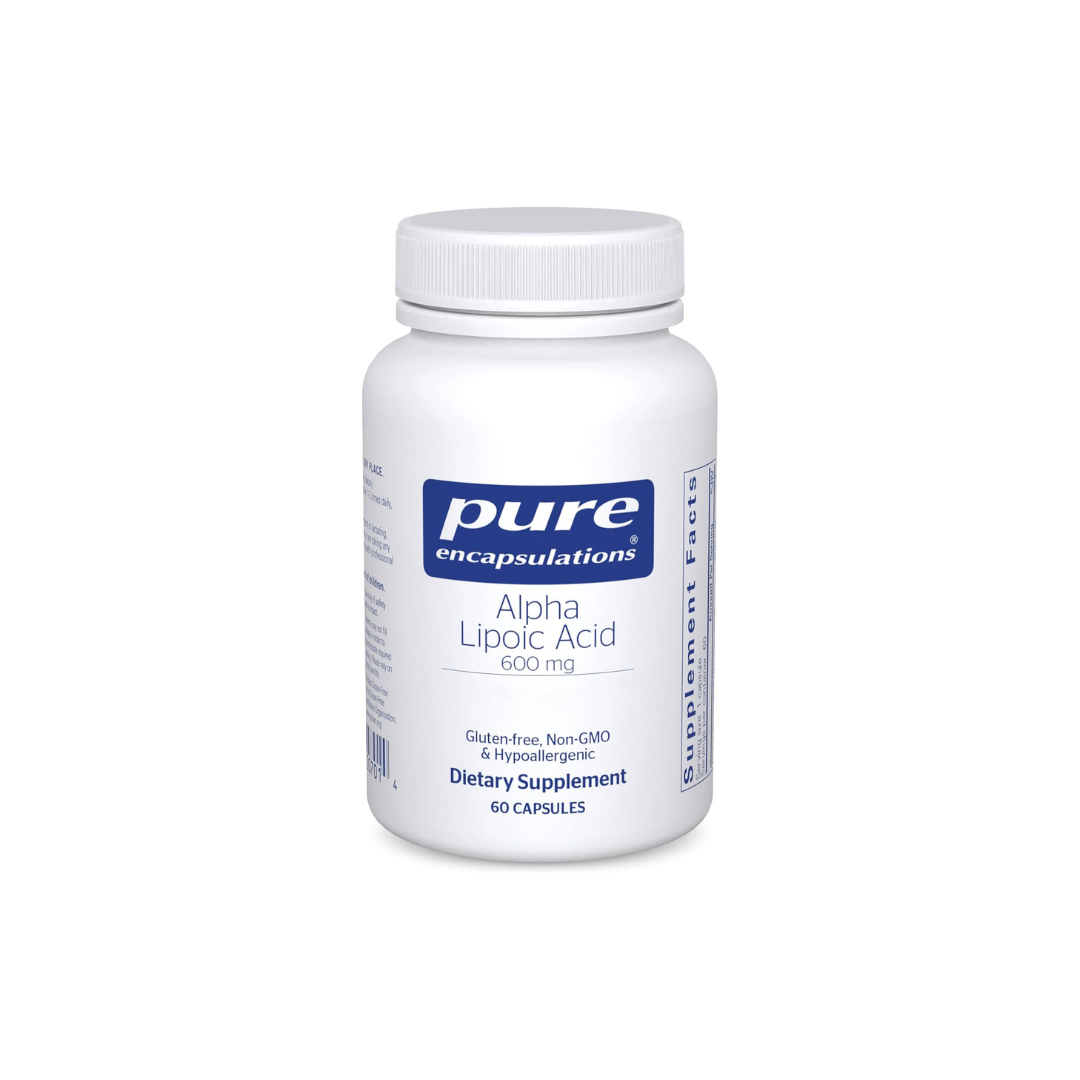 Pure Encapsulations Alpha Lipoic Acid 600 mg, 120 Capsules