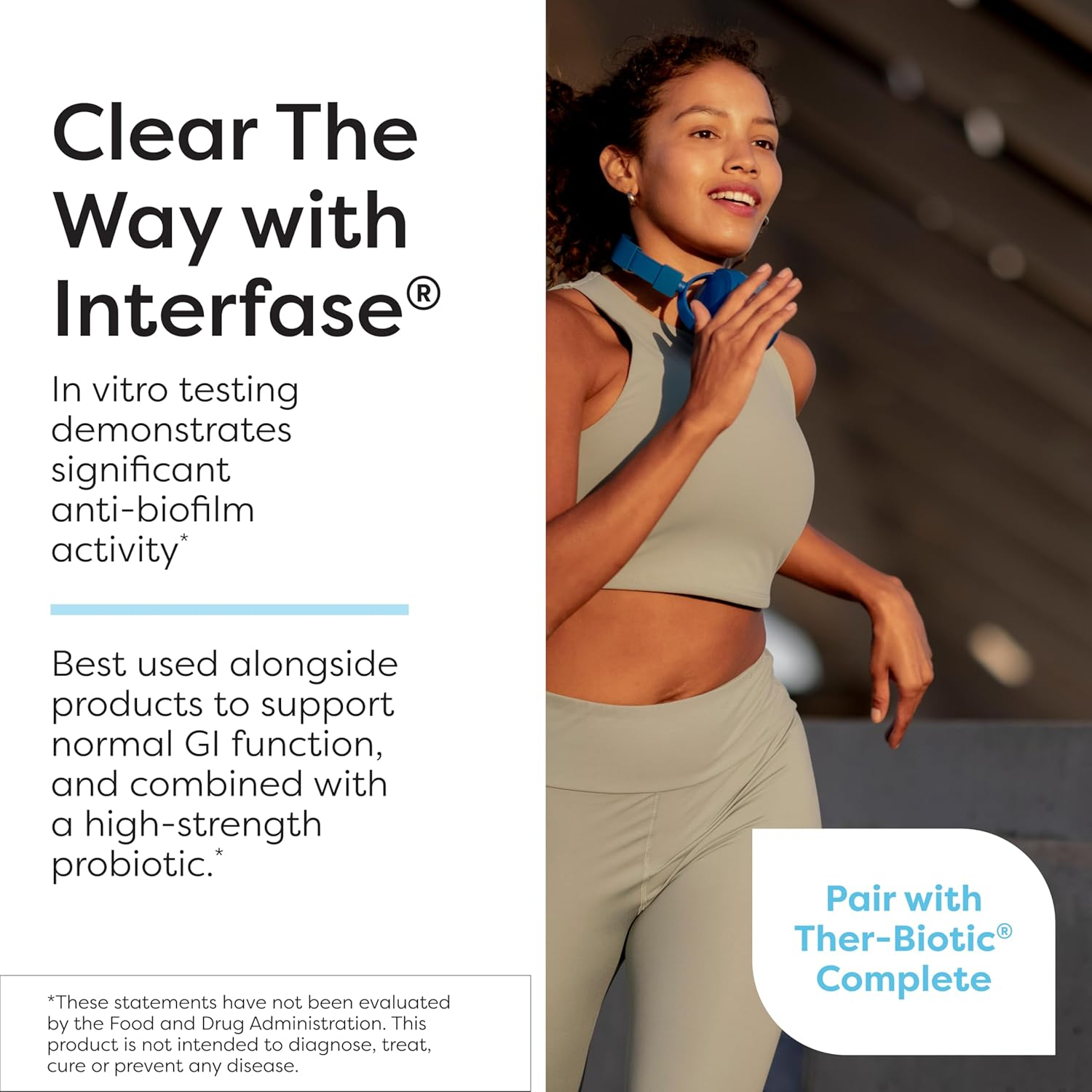 SFI Health Klaire Labs Ther-Biotic Interfase Plus 120 Capsules