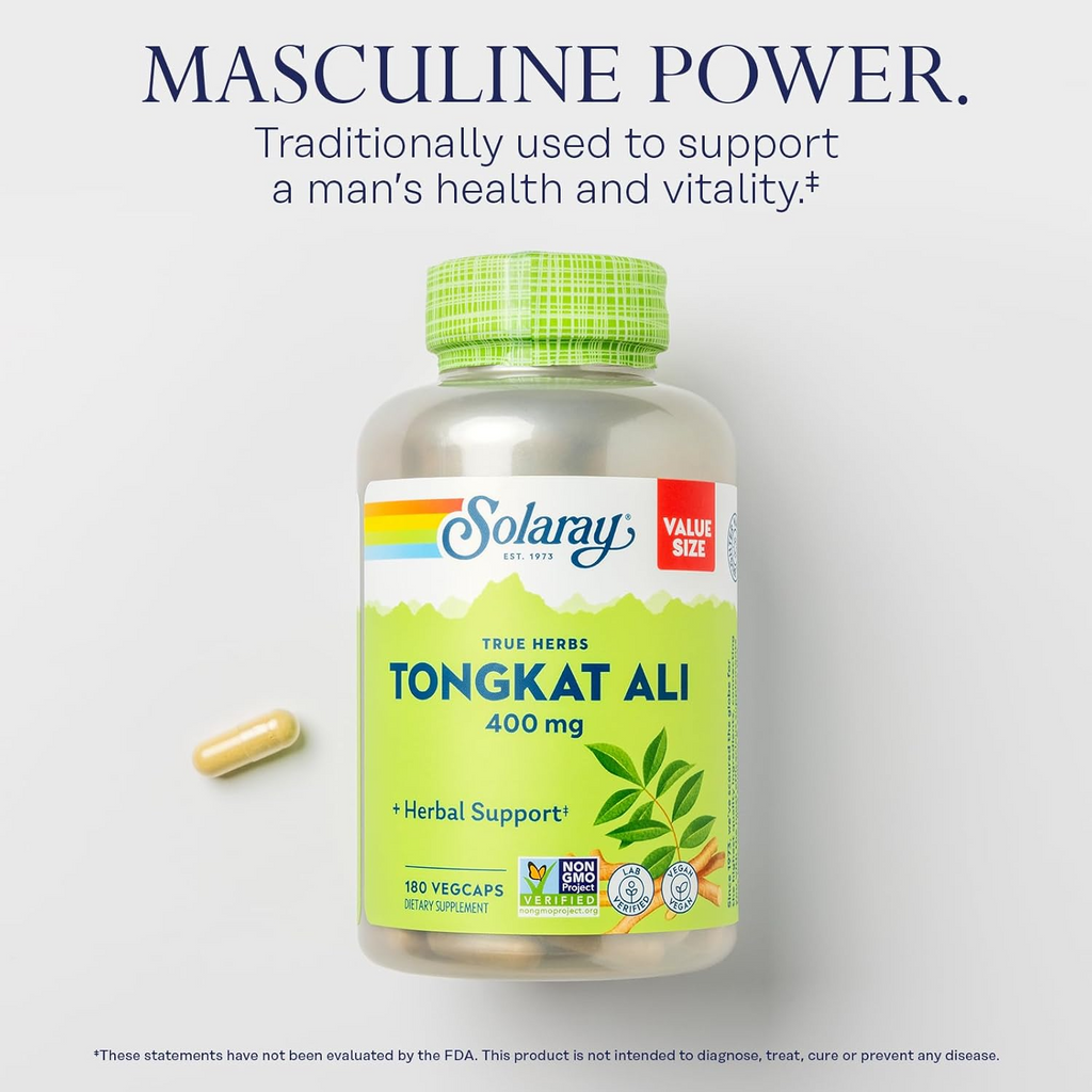 Solaray Tongkat Ali 400 mg 60 VegCaps
