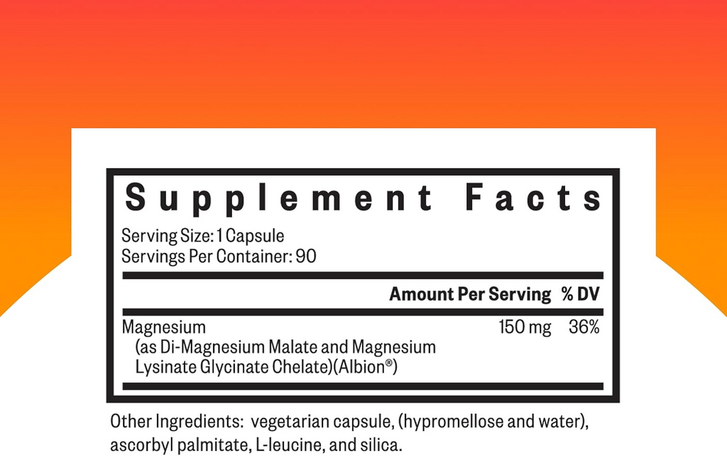 Seeking Health Optimal Magnesium 150 mg, 90 Vegetarian Capsules