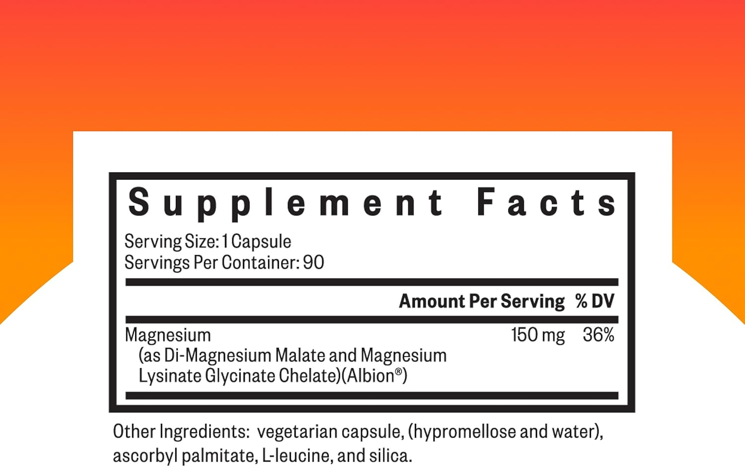 Seeking Health Optimal Magnesium 150 mg, 90 Vegetarian Capsules