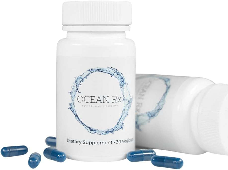 Ocean Rx Organic Pure Blue Spirulina Capsules - 30 Count