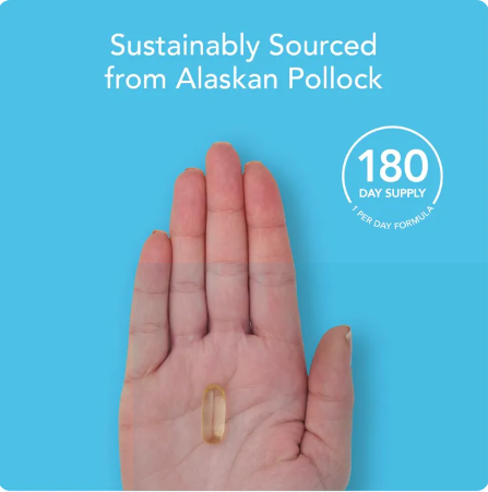 Sports Research Alaska Omega Wild Caught Triple Strength Omega 3 Fish Oil _ Softgels