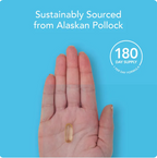 Sports Research Alaska Omega Wild Caught Triple Strength Omega 3 Fish Oil _ Softgels