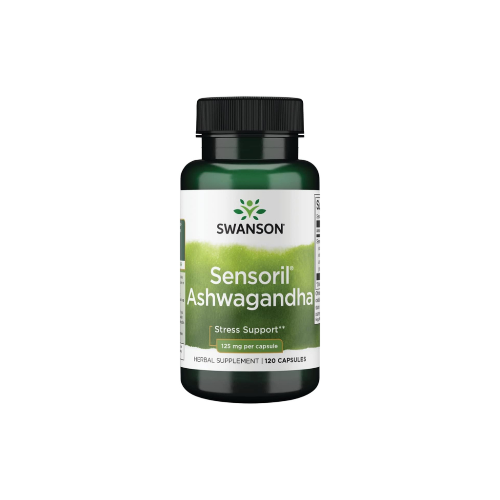 Swanson Sensoril® Ashwagandha 125 mg, 120 Capsules