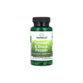 Swanson Turmeric & Black Pepper 600mg 60 Vegan Capsules