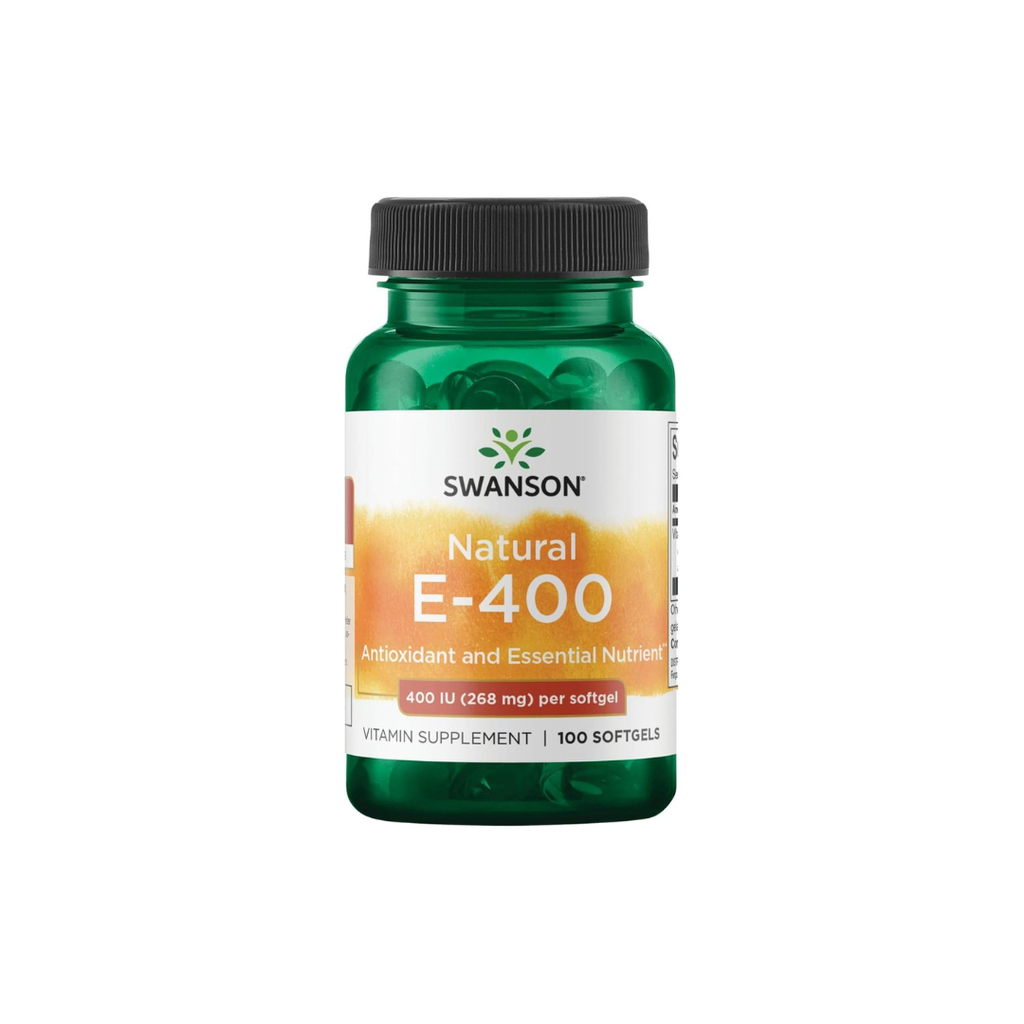 Swanson Vitamin E-400 (180.2 mg) 400 IU, 60 Softgels