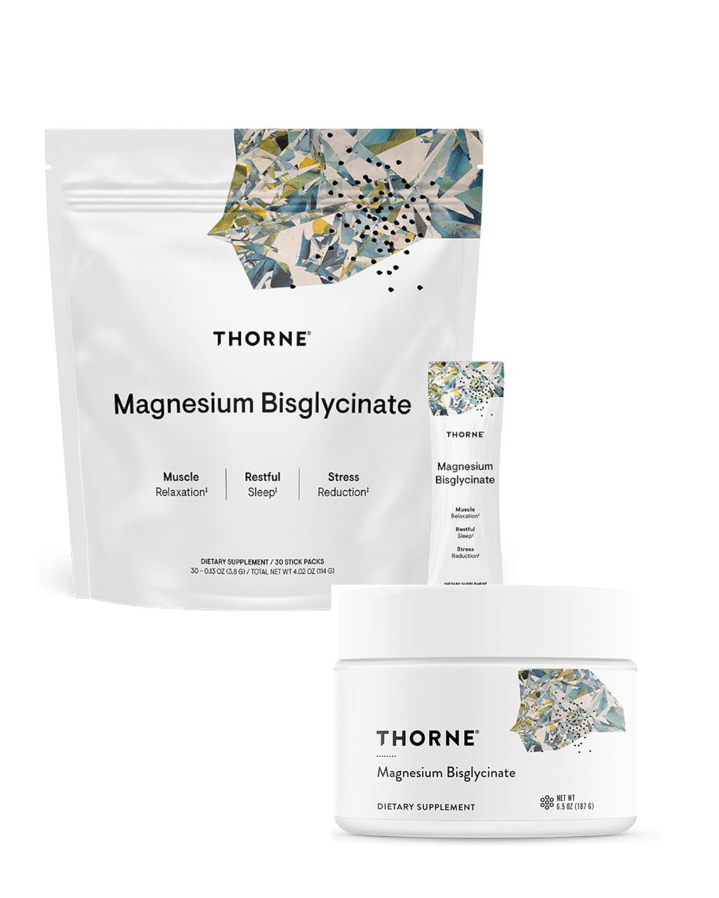 THORNE Magnesium Bisglycinate Powder _ 6.5 Oz