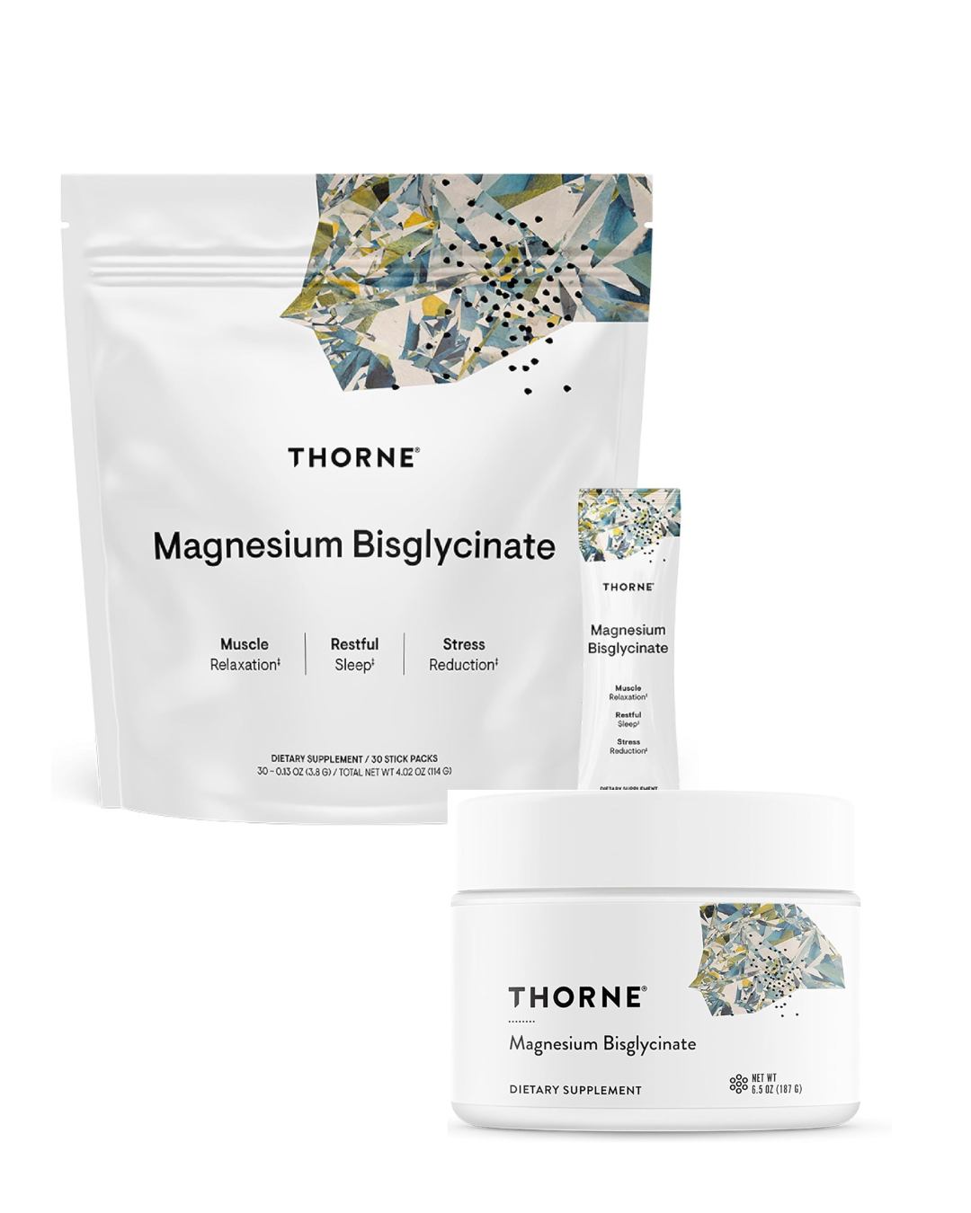THORNE Magnesium Bisglycinate Powder _ 6.5 Oz