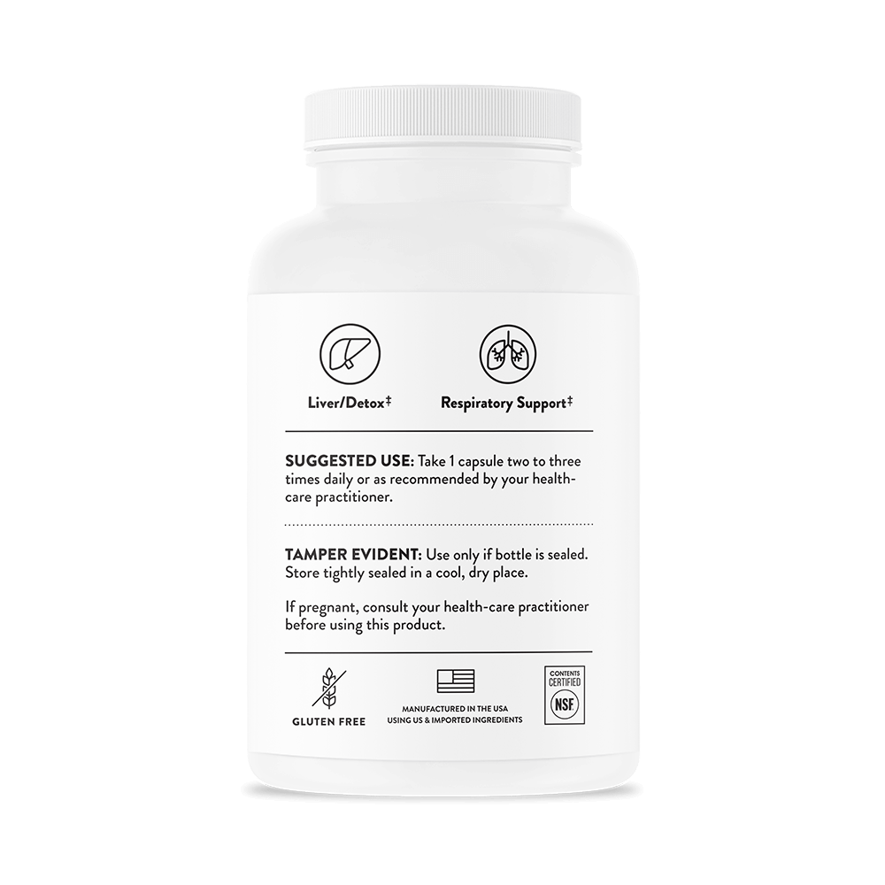 THORNE NAC (N-Acetyl-L-Cysteine) 500mg - 90 Capsules