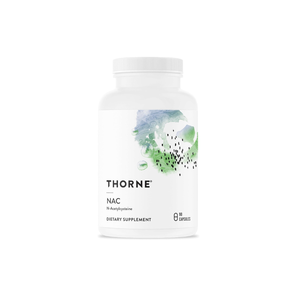 THORNE NAC (N-Acetyl-L-Cysteine) 500mg - 90 Capsules