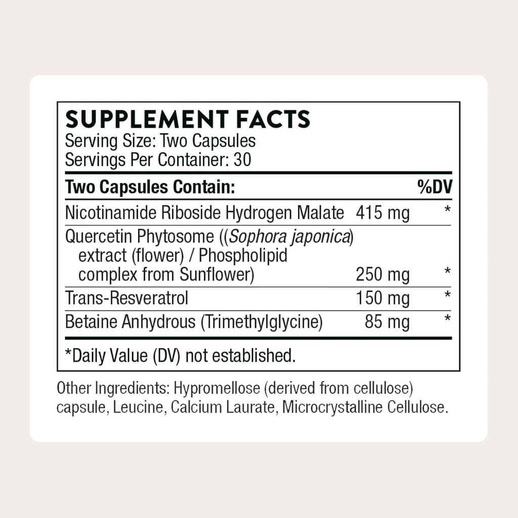 Thorne ResveraCel®, 60 Capsules