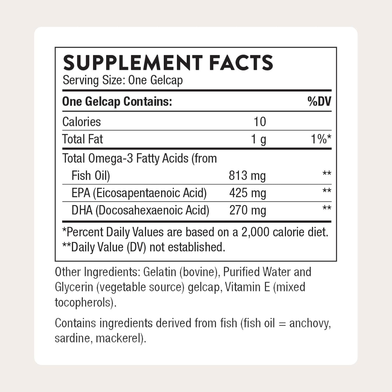 THORNE Super EPA - 90 Softgels
