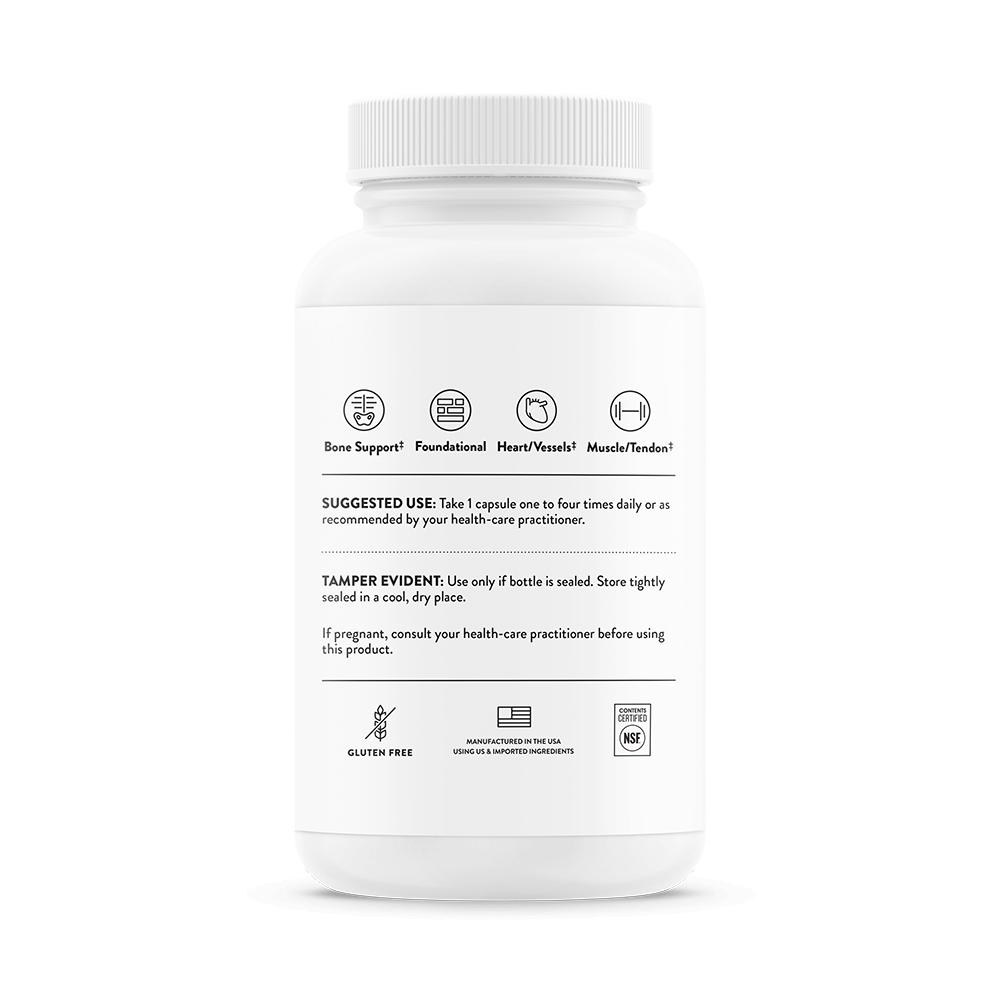 Thorne Magnesium Glycinate 90 Capsules (120 mg per Capsule)