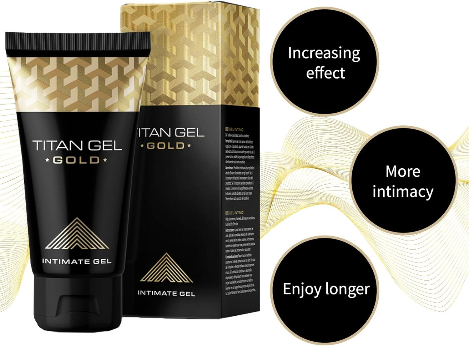 Titan Gel Gold for Men 50ml