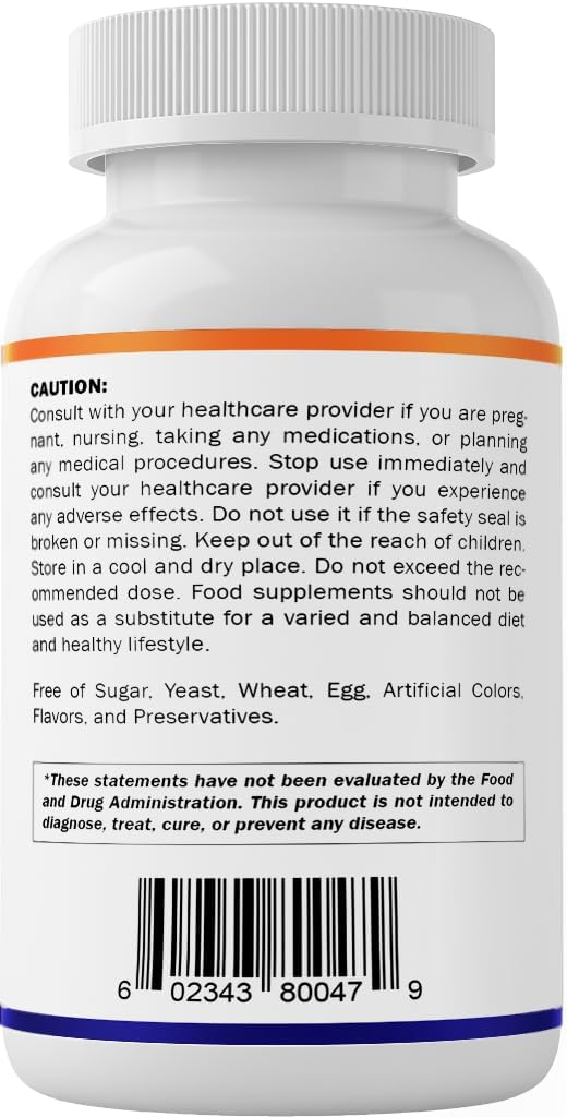 Vitamatic High Potency Hyaluronic Acid 200 mg, 120 Vegetable Capsules