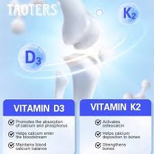 TAOTERS Vitamin D3+K2 3000mg  _ 120 Count
