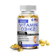 TAOTERS Vitamin D3+K2 3000mg  _ 120 Count