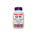 Webber Naturals Vitamin K2 + D3 1000 IU 30 Ct