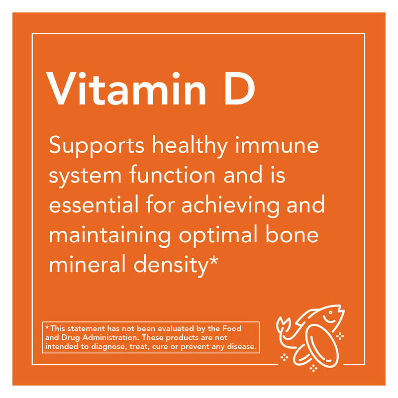 NOW Foods Vitamin D-3 High Potency 2,000 IU, 120 Softgels