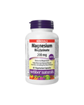 Webber Naturals Magnesium Bisglycinate 200 mg  _ 60 Count
