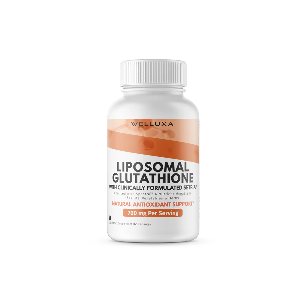 Welluxa Liposomal Glutathione with Setria and Spectra 700mg 60 Capsules