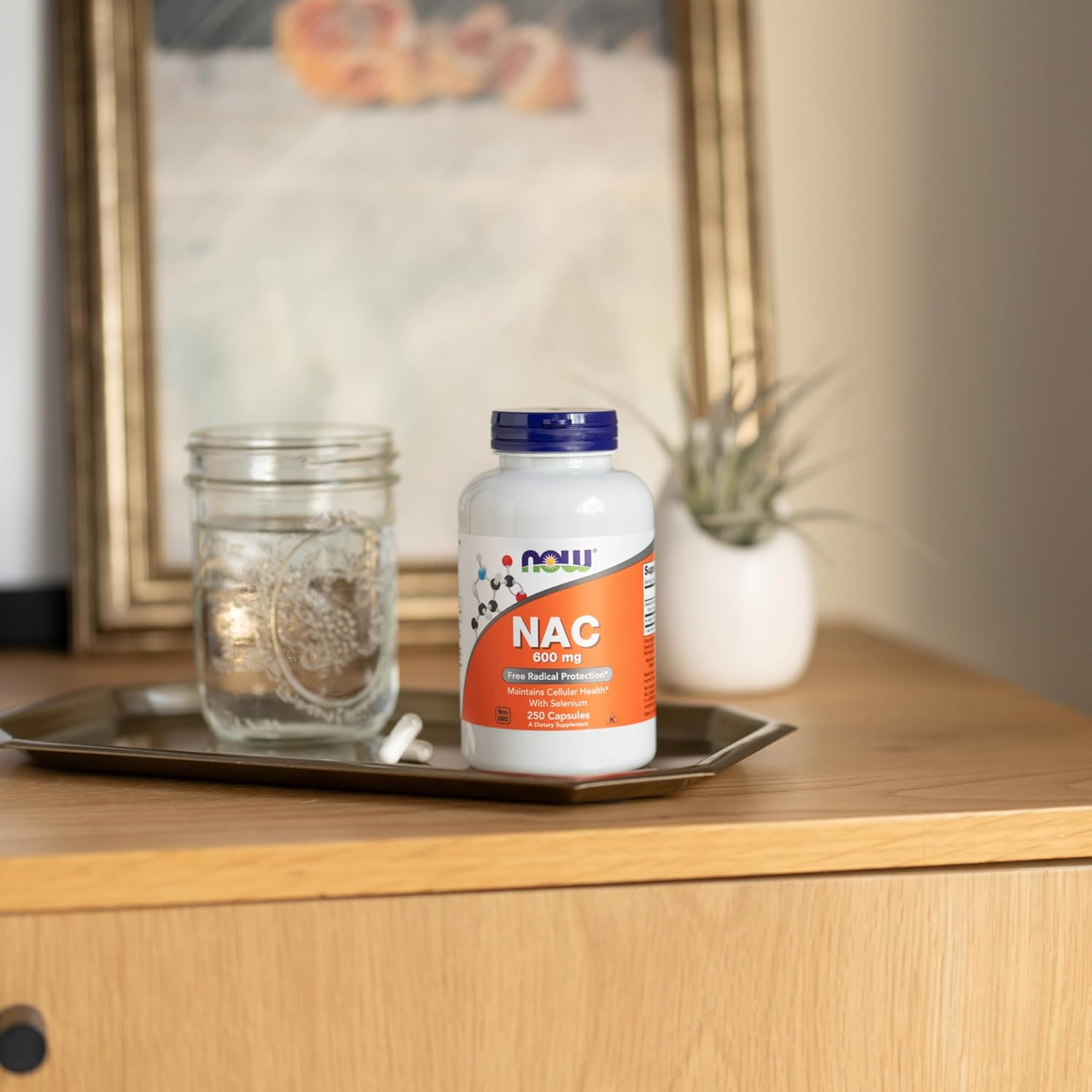 NOW Foods NAC 600 mg, 250 Capsules