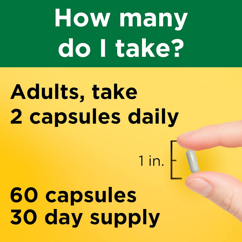 Nature Made Magnesium Glycinate 200 mg 60 Capsules
