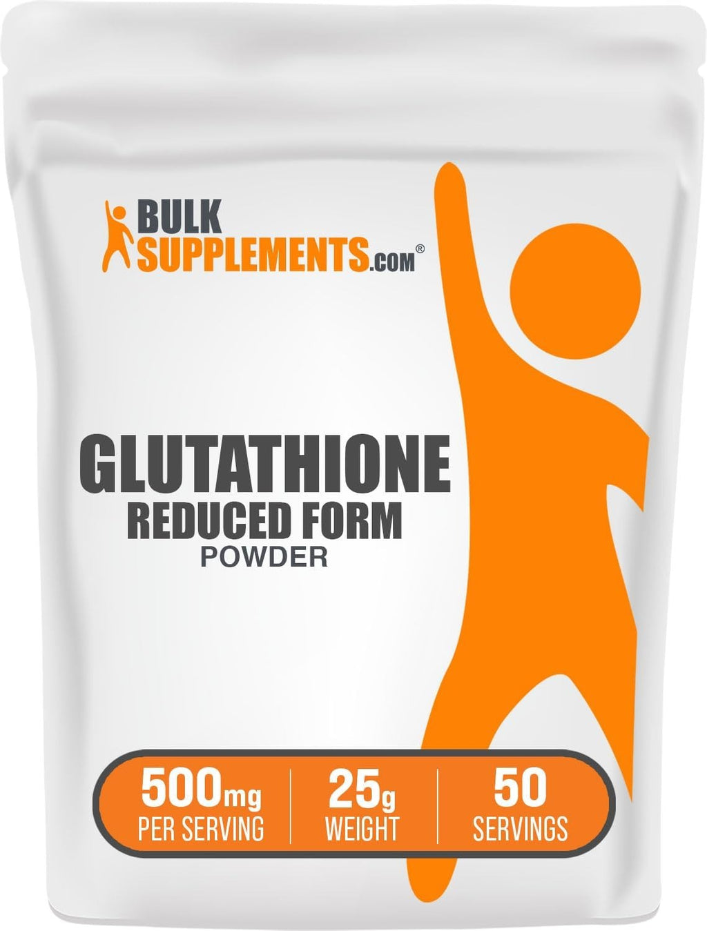 Bulk Supplements Glutathione Reduced Powder 500mg