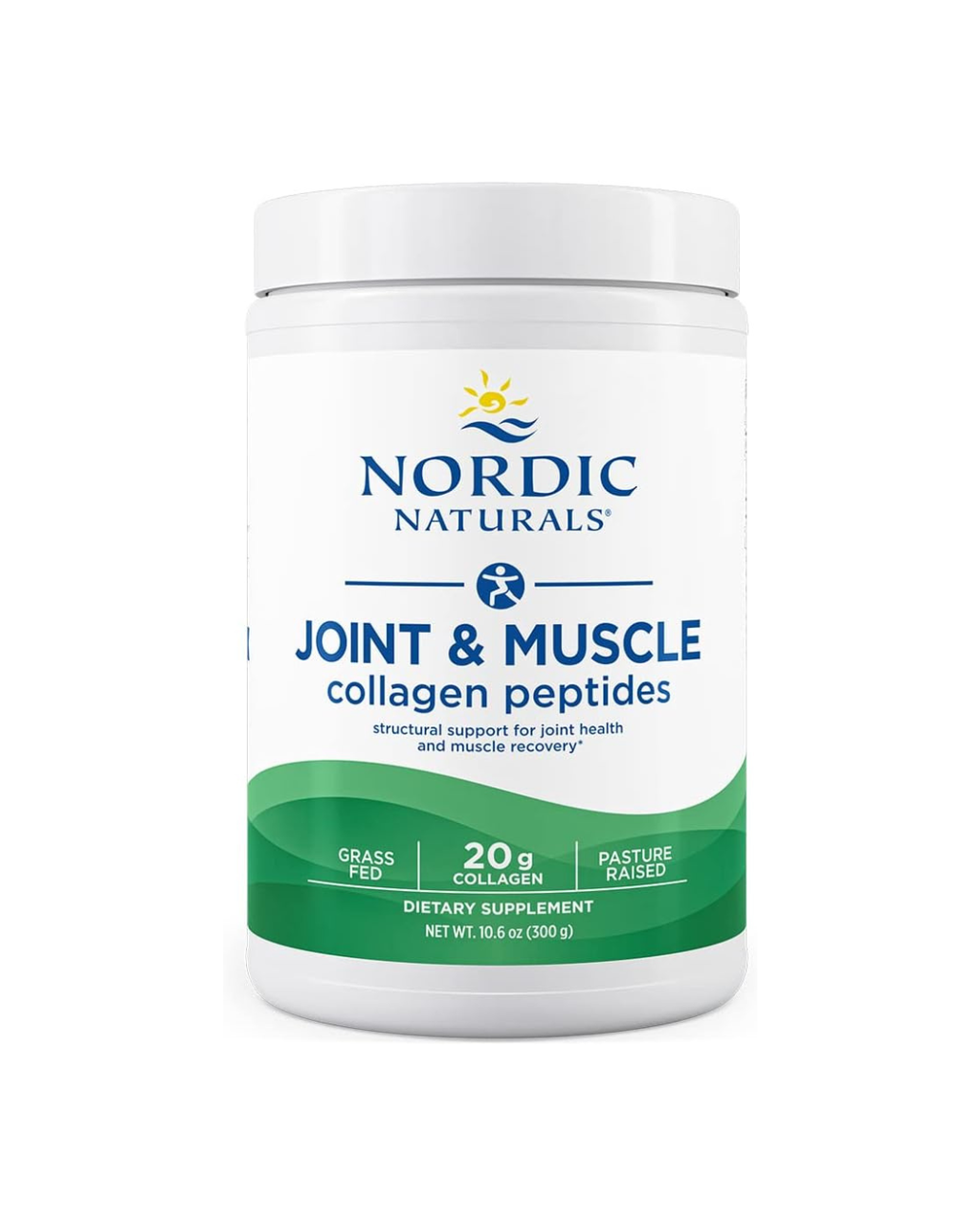 Nordic Naturals Joint & Muscle Collagen Peptides, Unflavored - 10.6 Ounces