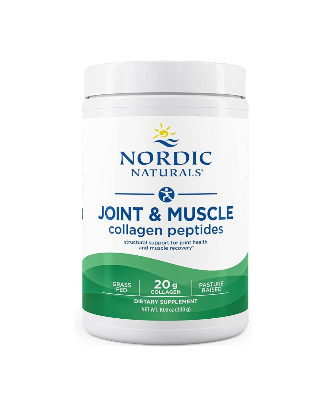 Nordic Naturals Joint & Muscle Collagen Peptides, Unflavored - 10.6 Ounces
