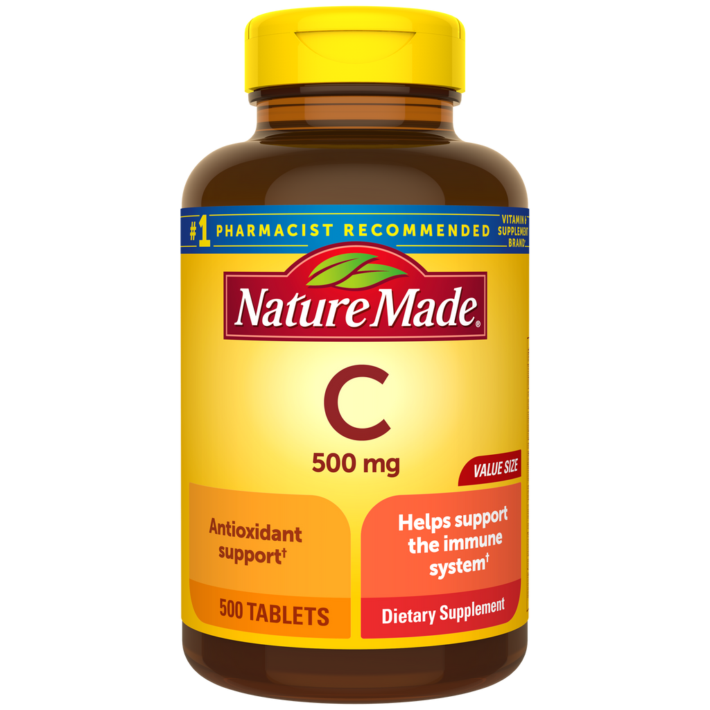 Nature Made Vitamin C 500 mg _ 100 Tablets