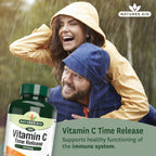Natures Aid Vitamin C 1000mg Time Release _ 180 Tablets