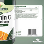 Natures Aid Vitamin C 1000mg Time Release _ 180 Tablets