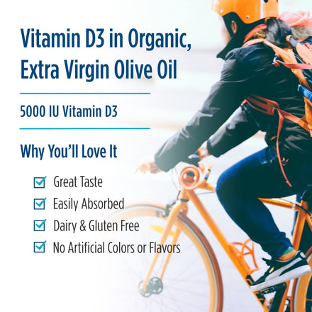 Nordic Naturals Vitamin D3 5000 Orange - 120 Mini Softgels