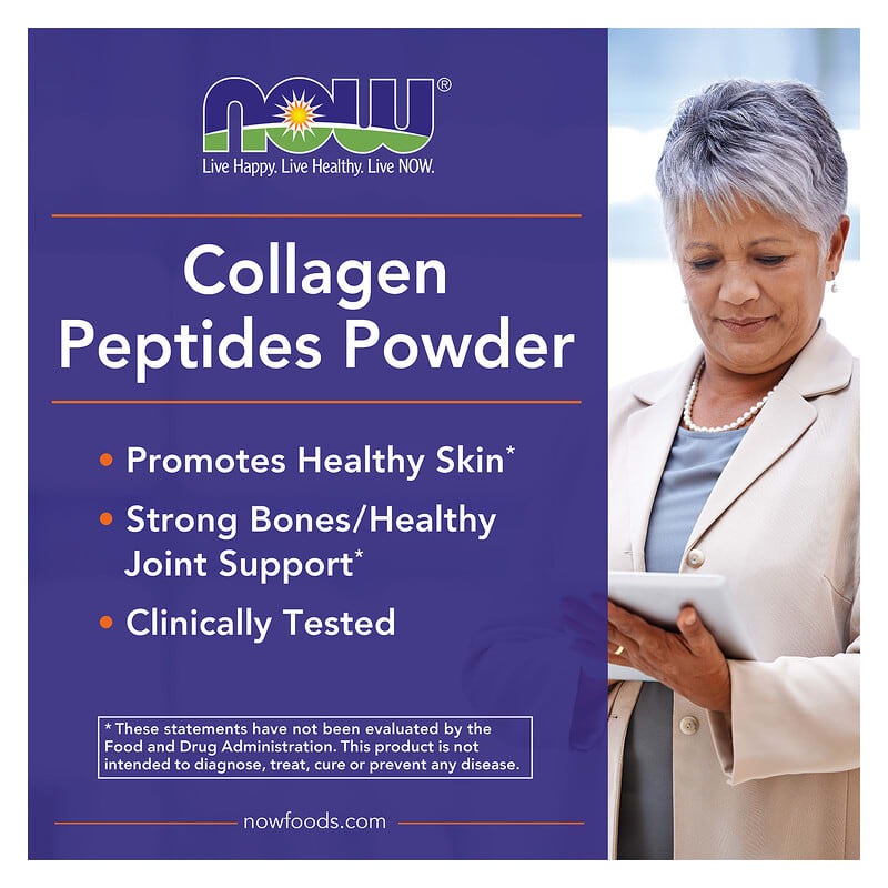 NOW Foods Collagen Peptides Powder 8 oz (227 g)