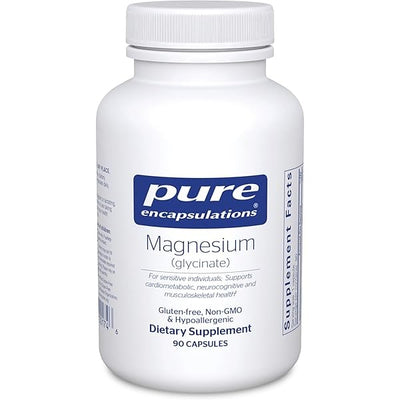 Pure Encapsulations Magnesium Glycinate 400mg _ 360 Capsules